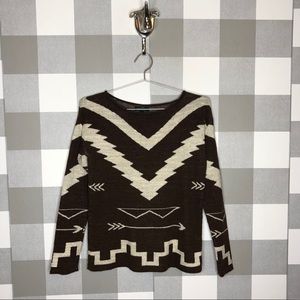 Lauren Ralph Lauren Western Vintage Sweater Print